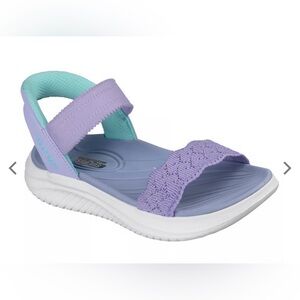 Skechers Girls Slip-ins Ultra Flex 3.0 Hermosa Breeze Lavender size 2